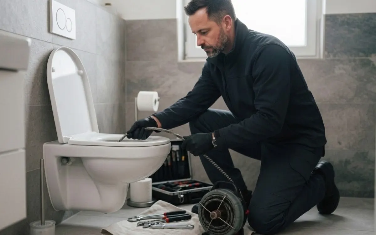 WC-Verstopfung